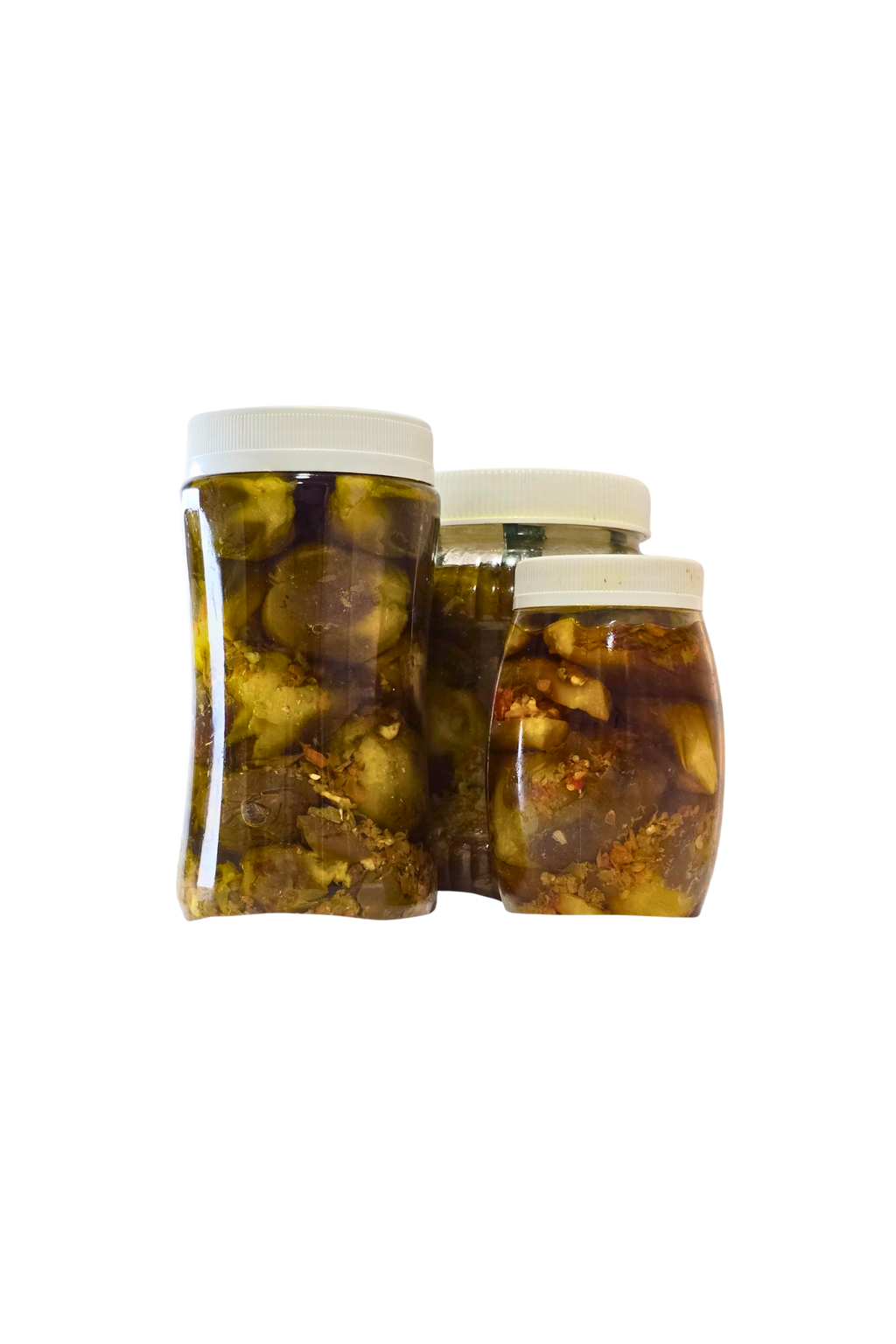 חצילי מַקְדוּס עם אגוזים