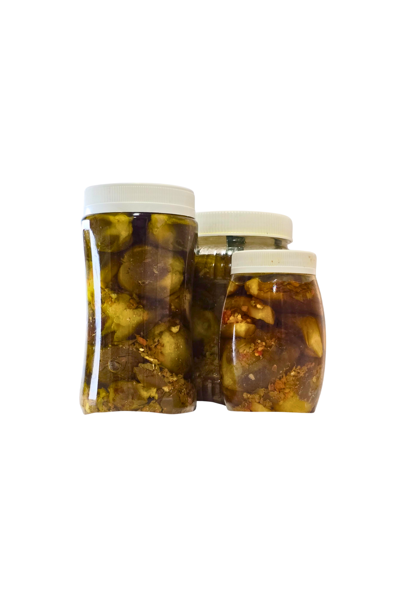 חצילי מַקְדוּס עם אגוזים