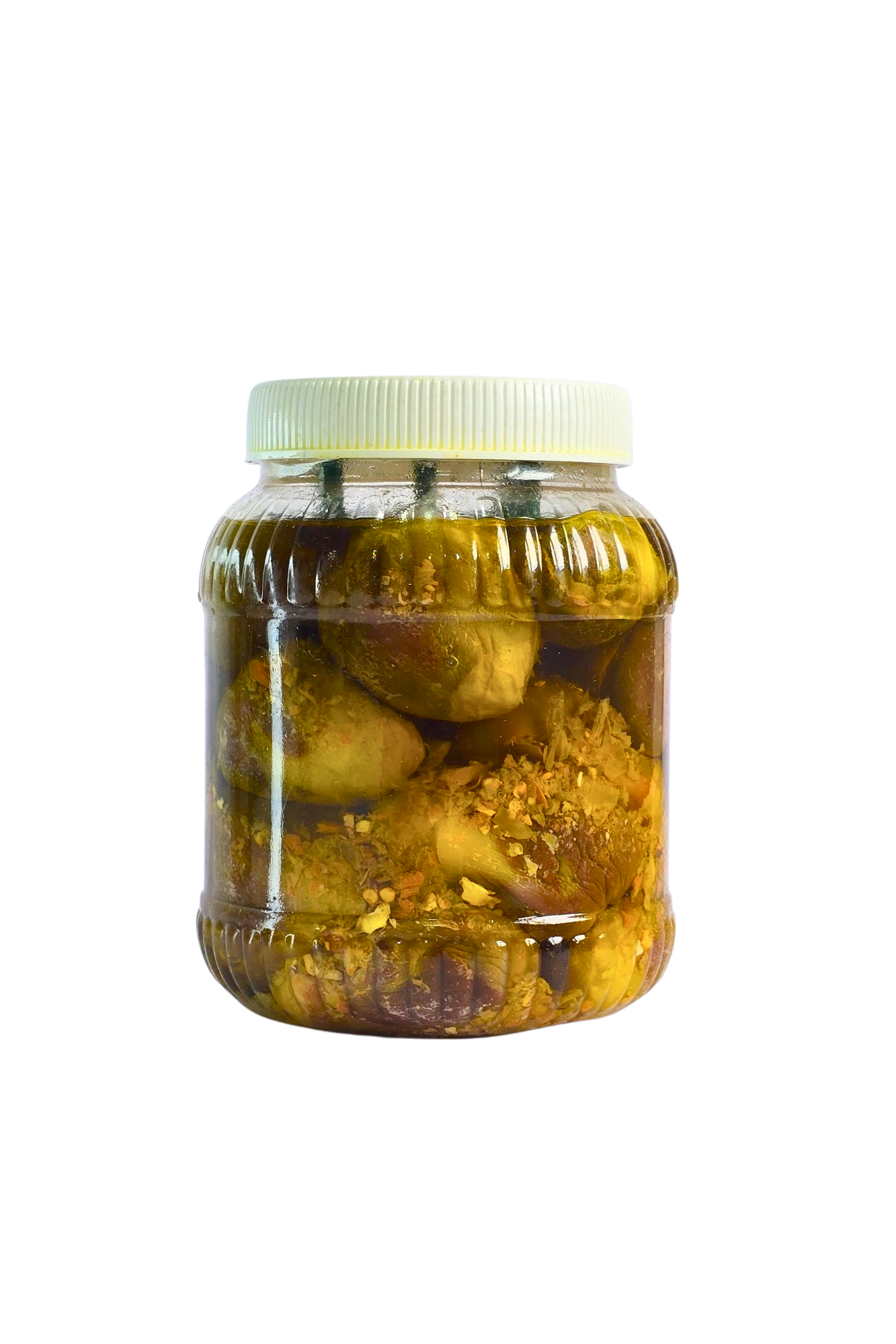 חצילי מַקְדוּס עם אגוזים