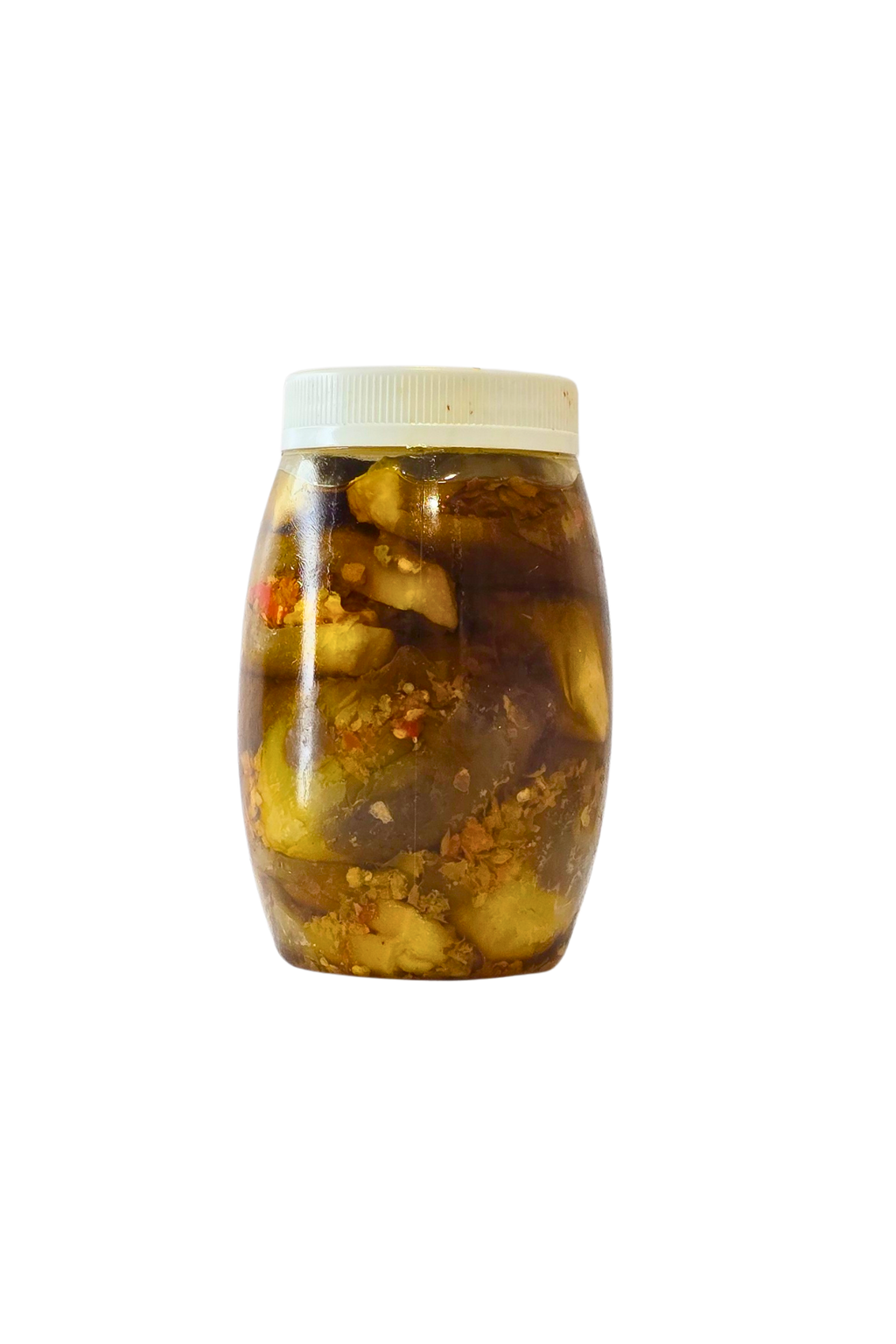 חצילי מַקְדוּס עם אגוזים